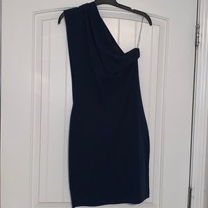American apparel one shoulder mini dress